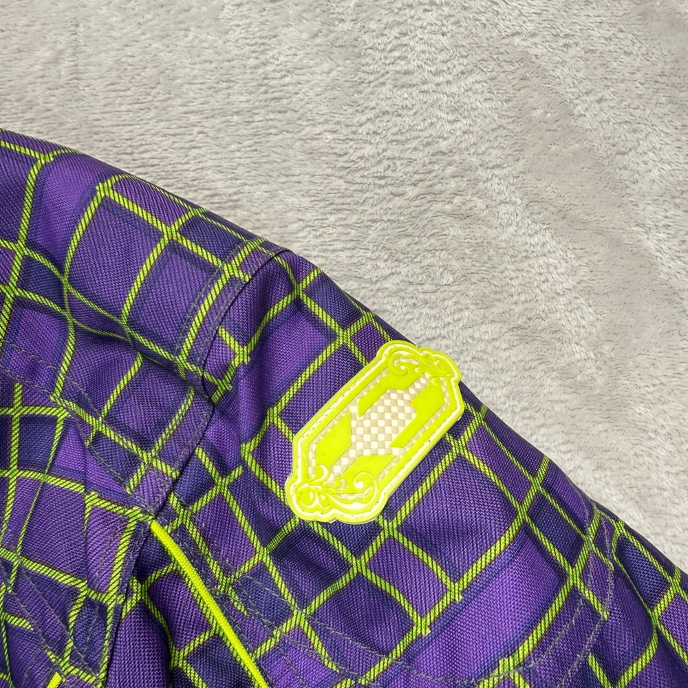Castle X Jacket Womens Medium Racewear Charm Plaid Snowmobile Dreamy Grape Twist - Picture 5 of 14